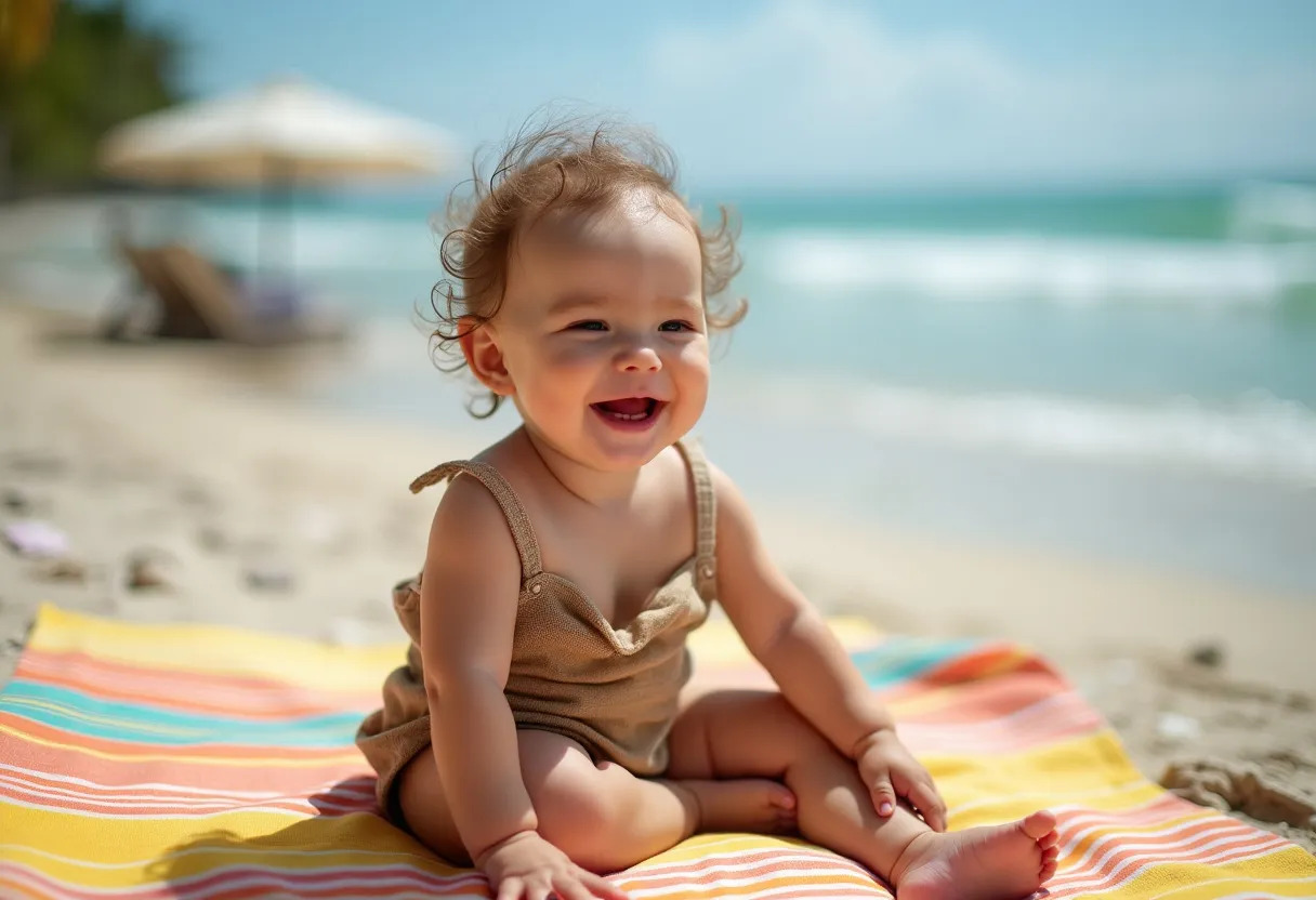 bébé maillot de bain