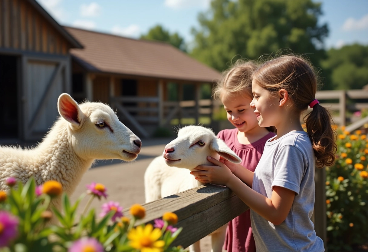 mini-ferme  enfants