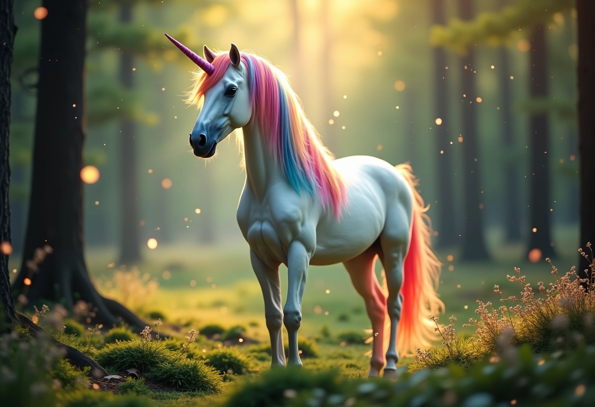 licorne dessin